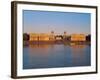 Royal Naval College on the River Thames, Greenwich, London, England, UK-John Miller-Framed Photographic Print