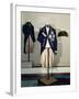 Royal Naval Uniform Worn by Nelson at the Battle of Trafalgar in 1805-null-Framed Giclee Print