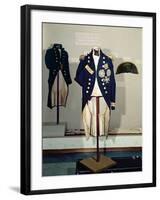 Royal Naval Uniform Worn by Nelson at the Battle of Trafalgar in 1805-null-Framed Giclee Print