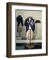 Royal Naval Uniform Worn by Nelson at the Battle of Trafalgar in 1805-null-Framed Giclee Print