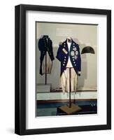 Royal Naval Uniform Worn by Nelson at the Battle of Trafalgar in 1805-null-Framed Giclee Print