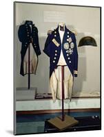 Royal Naval Uniform Worn by Nelson at the Battle of Trafalgar in 1805-null-Mounted Giclee Print