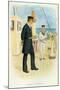 Royal Navy Lieutenant and Signal Boy, C1890-C1893-null-Mounted Giclee Print