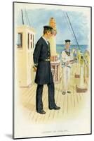 Royal Navy Lieutenant and Signal Boy, C1890-C1893-null-Mounted Giclee Print