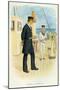 Royal Navy Lieutenant and Signal Boy, C1890-C1893-null-Mounted Giclee Print