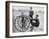 Royal Navy Maxim Gun Practice at Whale Island, Portsmouth, Hampshire, 1896-Gregory & Co-Framed Giclee Print