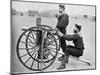 Royal Navy Maxim Gun Practice at Whale Island, Portsmouth, Hampshire, 1896-Gregory & Co-Mounted Giclee Print