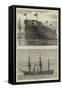 Royal Navy Ships-null-Framed Stretched Canvas