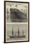 Royal Navy Ships-null-Framed Giclee Print