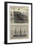 Royal Navy Ships-null-Framed Giclee Print