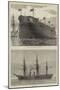 Royal Navy Ships-null-Mounted Giclee Print