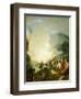 Royal Neapolitan Troops at Vesuvius-Louis Nicolas Lemasle-Framed Giclee Print