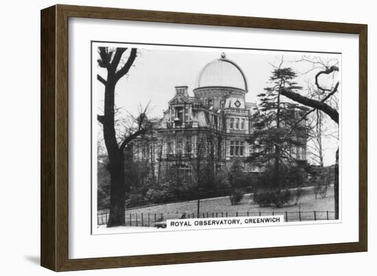 Royal Observatory, Greenwich, 1937-null-Framed Giclee Print