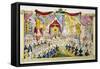 Royal Opening of London Bridge, 1831-null-Framed Stretched Canvas