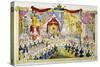 Royal Opening of London Bridge, 1831-null-Stretched Canvas