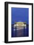 Royal Opera, Dusk, Copenhagen, Denmark, Scandinavia-Axel Schmies-Framed Photographic Print