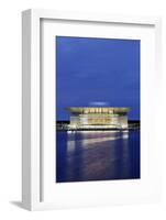 Royal Opera, Dusk, Copenhagen, Denmark, Scandinavia-Axel Schmies-Framed Photographic Print