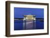 Royal Opera, Dusk, Copenhagen, Denmark, Scandinavia-Axel Schmies-Framed Photographic Print