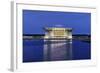 Royal Opera, Dusk, Copenhagen, Denmark, Scandinavia-Axel Schmies-Framed Photographic Print