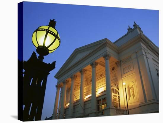 Royal Opera House Illuminated at Dusk, Covent Garden, London, England, United Kingdom, Europe-Tomlinson Ruth-Stretched Canvas