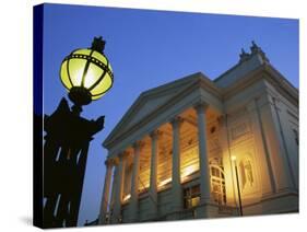 Royal Opera House Illuminated at Dusk, Covent Garden, London, England, United Kingdom, Europe-Tomlinson Ruth-Stretched Canvas