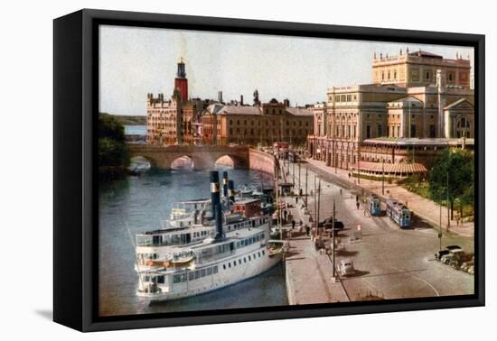 Royal Opera House, Stockholm, 20th Century-null-Framed Stretched Canvas