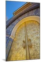 Royal Palace Door, Fes, Morocco, North Africa, Africa-Doug Pearson-Mounted Photographic Print