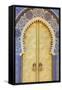 Royal Palace Door, Fes, Morocco, North Africa, Africa-Doug Pearson-Framed Stretched Canvas