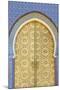 Royal Palace Door, Fes, Morocco, North Africa, Africa-Doug Pearson-Mounted Photographic Print