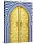 Royal Palace Door, Fes, Morocco-Doug Pearson-Stretched Canvas