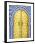 Royal Palace Door, Fes, Morocco-Doug Pearson-Framed Photographic Print