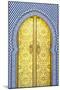 Royal Palace Door, Fes, Morocco-Doug Pearson-Mounted Photographic Print