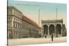 Royal Palace, Feldherrnhalle, Munich, Germany-null-Stretched Canvas