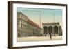 Royal Palace, Feldherrnhalle, Munich, Germany-null-Framed Premium Giclee Print