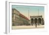 Royal Palace, Feldherrnhalle, Munich, Germany-null-Framed Premium Giclee Print