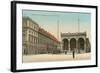 Royal Palace, Feldherrnhalle, Munich, Germany-null-Framed Art Print