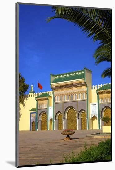 Royal Palace, Fez, Morocco, North Africa, Africa-Neil-Mounted Photographic Print