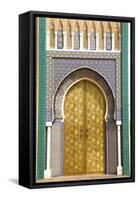 Royal Palace, Fez, Morocco, North Africa-Neil Farrin-Framed Stretched Canvas