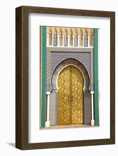 Royal Palace, Fez, Morocco, North Africa-Neil Farrin-Framed Photographic Print