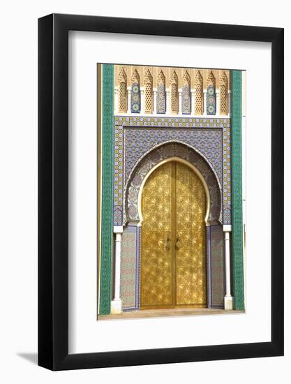 Royal Palace, Fez, Morocco, North Africa-Neil Farrin-Framed Photographic Print