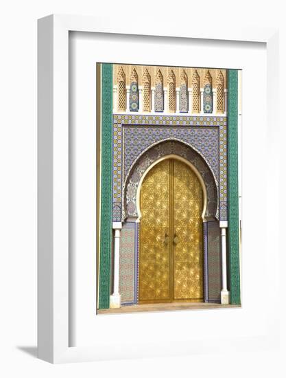 Royal Palace, Fez, Morocco, North Africa-Neil Farrin-Framed Photographic Print