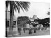 Royal Palace, Honolulu, Sandwich Islands, Late 19th Century-John L Stoddard-Stretched Canvas