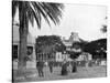 Royal Palace, Honolulu, Sandwich Islands, Late 19th Century-John L Stoddard-Stretched Canvas