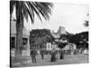 Royal Palace, Honolulu, Sandwich Islands, Late 19th Century-John L Stoddard-Stretched Canvas