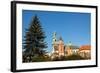 Royal Palace in Wawel in Krakow.-De Visu-Framed Photographic Print