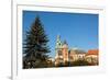 Royal Palace in Wawel in Krakow.-De Visu-Framed Photographic Print