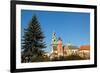 Royal Palace in Wawel in Krakow.-De Visu-Framed Photographic Print