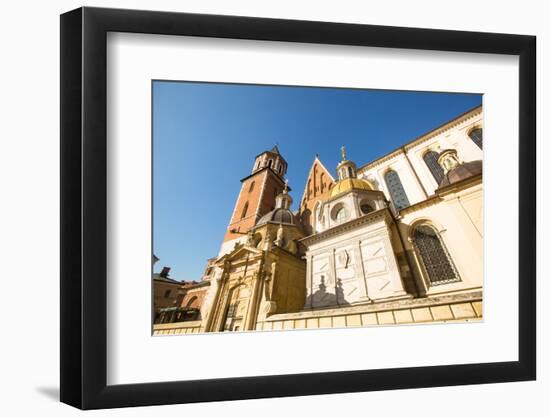 Royal Palace in Wawel in Krakow.-De Visu-Framed Photographic Print