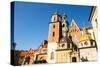 Royal Palace in Wawel, Krakow, Poland.-De Visu-Stretched Canvas