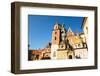 Royal Palace in Wawel, Krakow, Poland.-De Visu-Framed Photographic Print